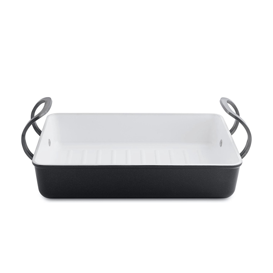 Berghoff Eclipse cocotte céramique noire 33x24x7cm