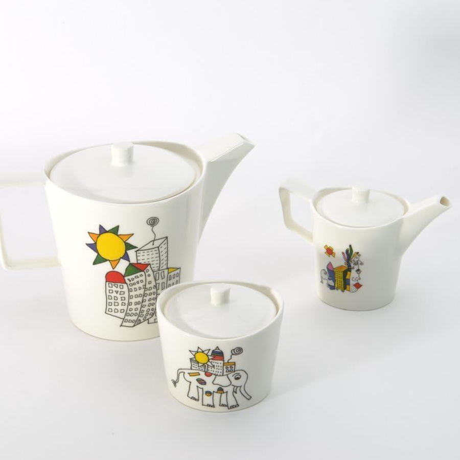 Berghoff éclipse service café-thé codriez 6 pièces