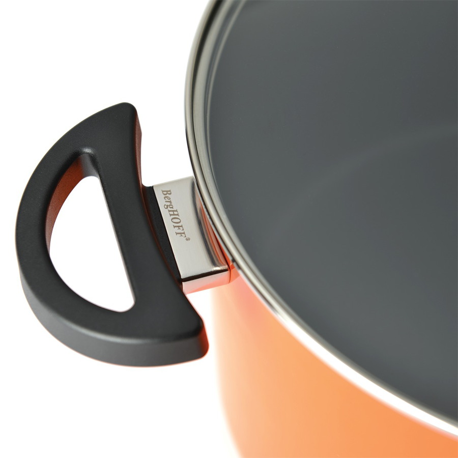 Berghoff Eclipse marmite avec couvercle orange ø16cm