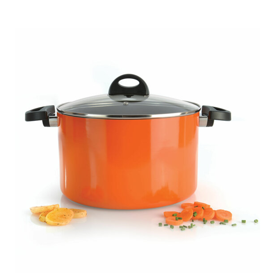 Berghoff Eclipse marmite avec couvercle orange ø24cm