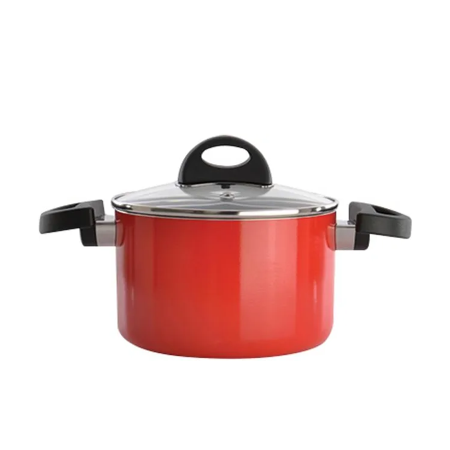 Berghoff Eclipse marmite avec couvercle rouge ø16cm