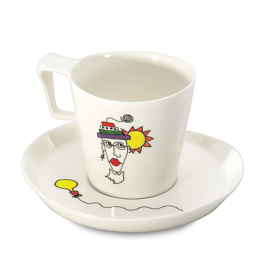 Berghoff tasse à petit-déjeuner éclipse avec assiette codriez 2 pièces