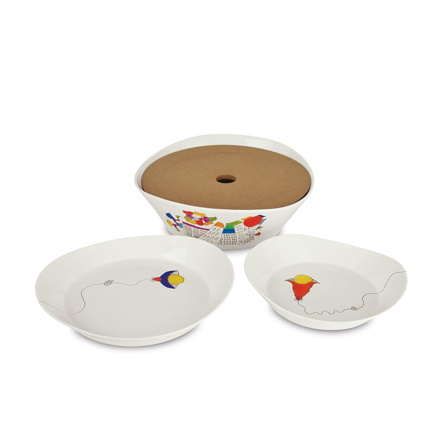 Berghoff assiette creuse éclipse codriez ø20cm 2 pièces