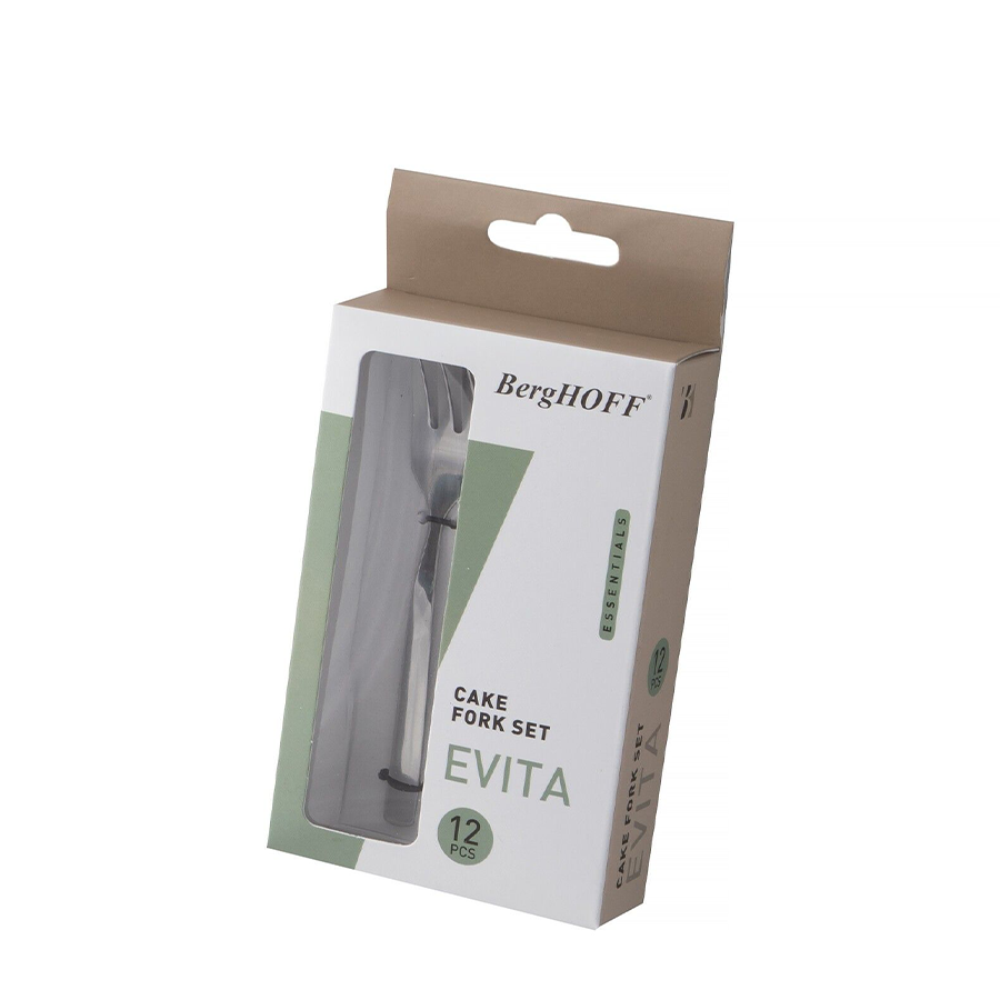 Berghoff essentials fourchette à gâteau evita 12 pièces