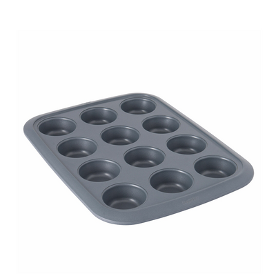 Forme de cupcake Berghoff gem avec 12 tasses gris 38x28,5x3cm