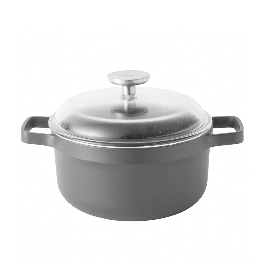 Berghoff gem marmite avec couvercle noir ø20cm