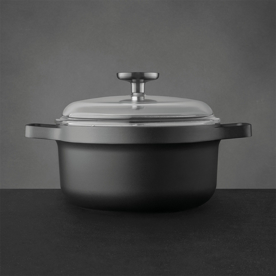 Berghoff gem marmite avec couvercle noir ø20cm