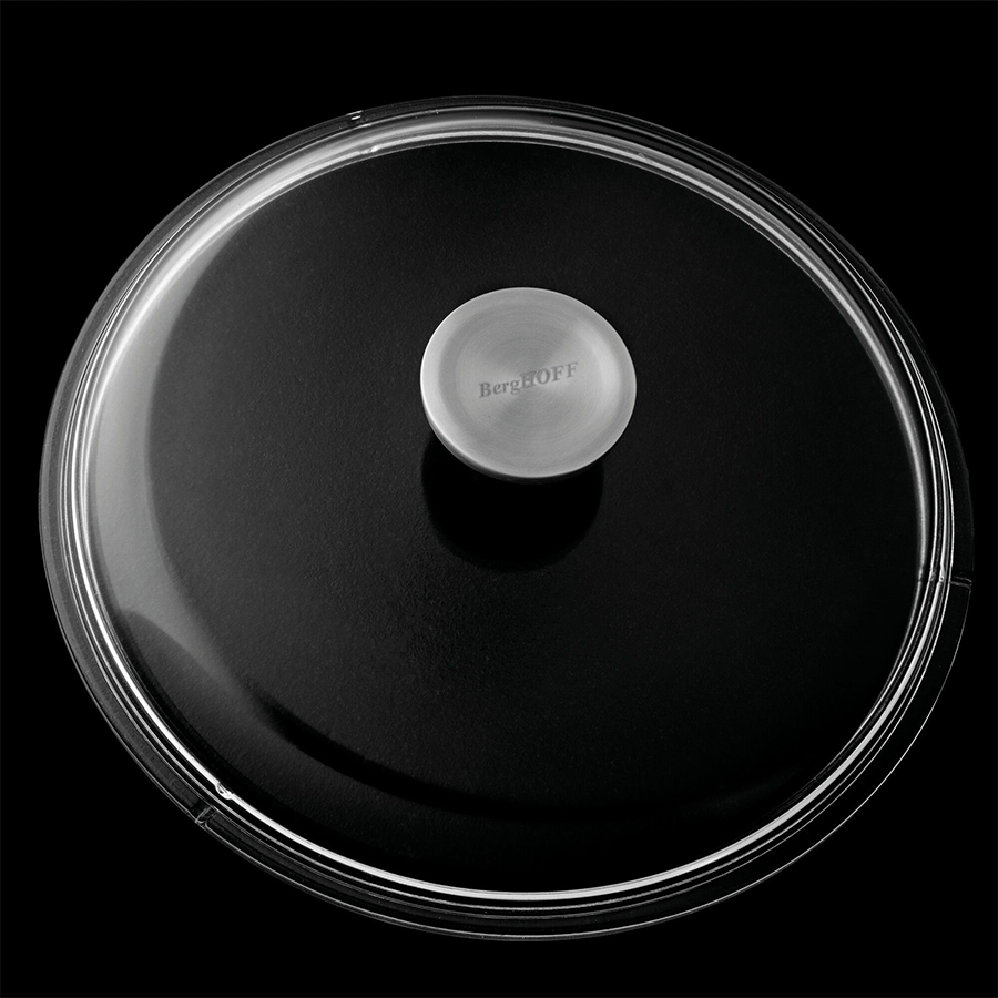 Berghoff gem marmite avec couvercle noir ø24cm