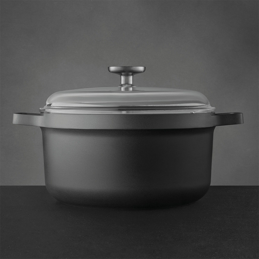 Berghoff gem marmite avec couvercle noir ø24cm