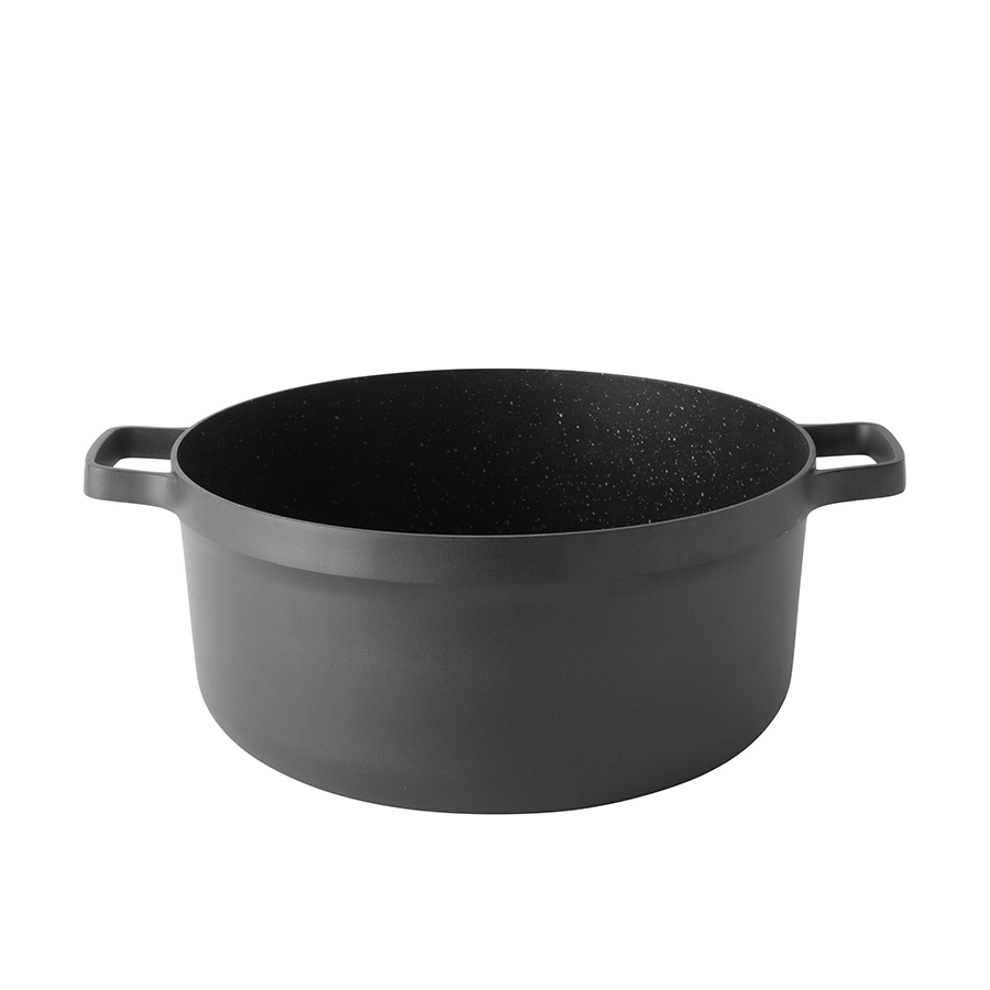 Berghoff gem marmite avec couvercle noir ø28cm