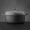 Berghoff gem marmite avec couvercle noir ø28cm