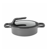 Berghoff gem sauteuse 2 anses avec couvercle stay cool gris ø24cm