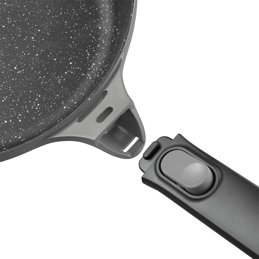 Berghoff gem sauteuse avec couvercle stay cool gris ø24cm