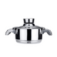 Berghoff invico vitrum marmite avec couvercle ø16cm