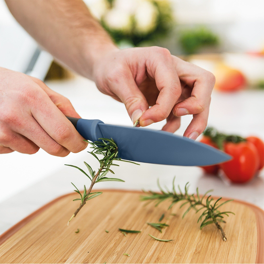 Berghoff Leo Lite petit couteau de chef coupe-épices avec housse de protection