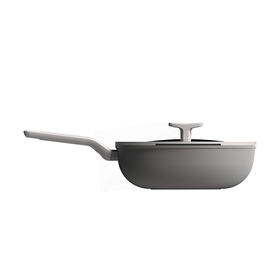 Berghoff Leo Lite poêle à frire avec couvercle gris ø28cm