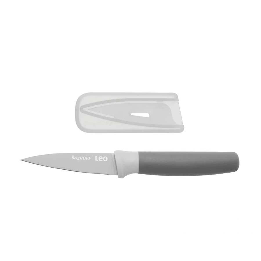 Couteau à éplucher Berghoff Leo Lite avec housse de protection