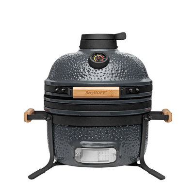 Berghoff ron barbecue en céramique gris pierre moyenne 40cm 5 pièces