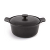 Berghoff ron marmite avec couvercle en fonte noire ø24cm