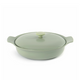 Berghoff ron sauteuse avec couvercle en fonte verte ø28cm