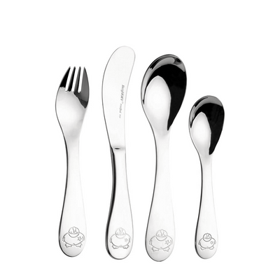 Berghoff shérif canard set de couverts bébé 4 pièces