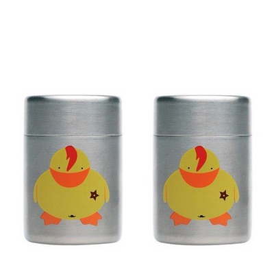 Salière et poivrière canard shérif Berghoff 5cm