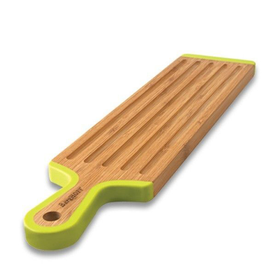 Planche à découper Berghoff longue avec manche bambou 43x10x1,6cm