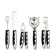 Berghoff solido set d'ustensiles de cuisine 5 pièces