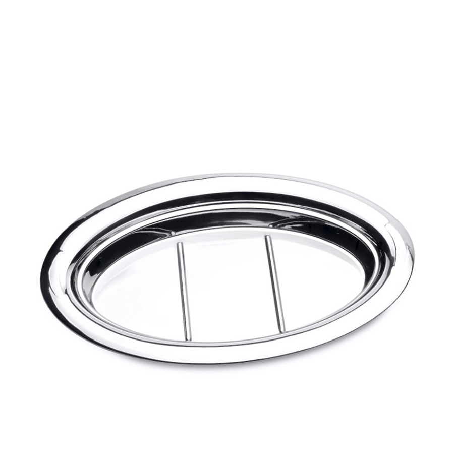 Berghoff plat droit ovale 35x24cm