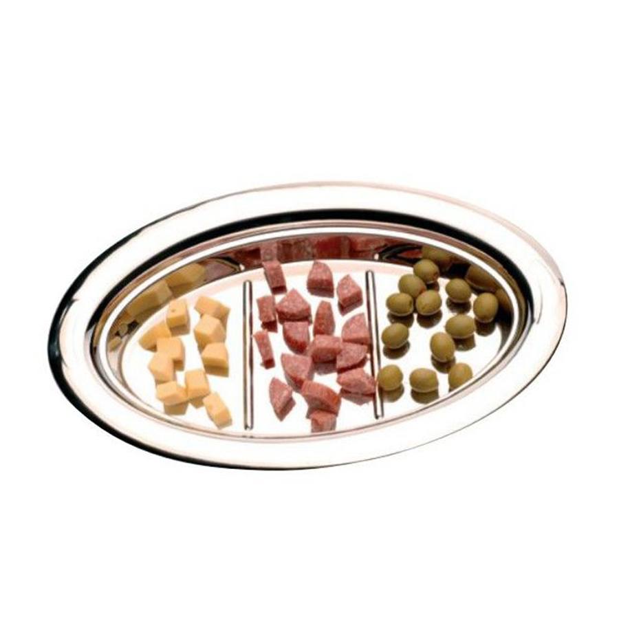 Berghoff plat droit ovale 35x24cm