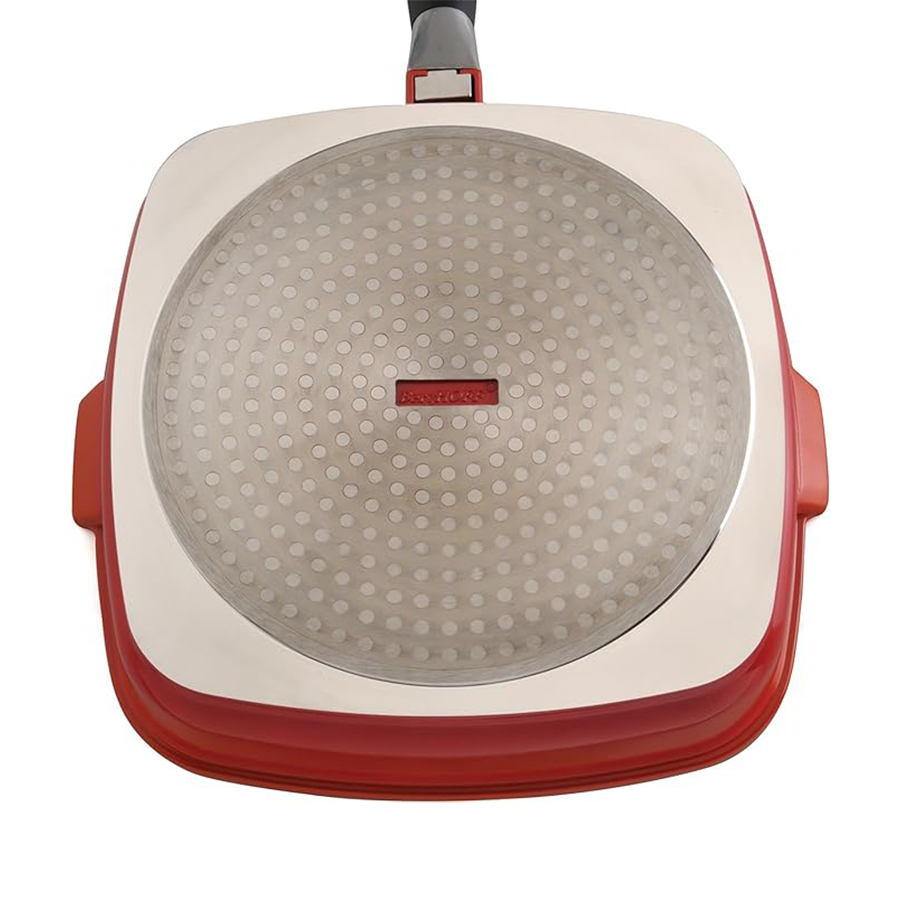 Berghoff virgo poêle à griller poignée amovible 28cm