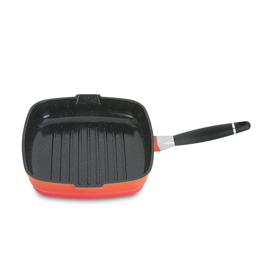 Berghoff virgo poêle à griller poignée amovible 28cm
