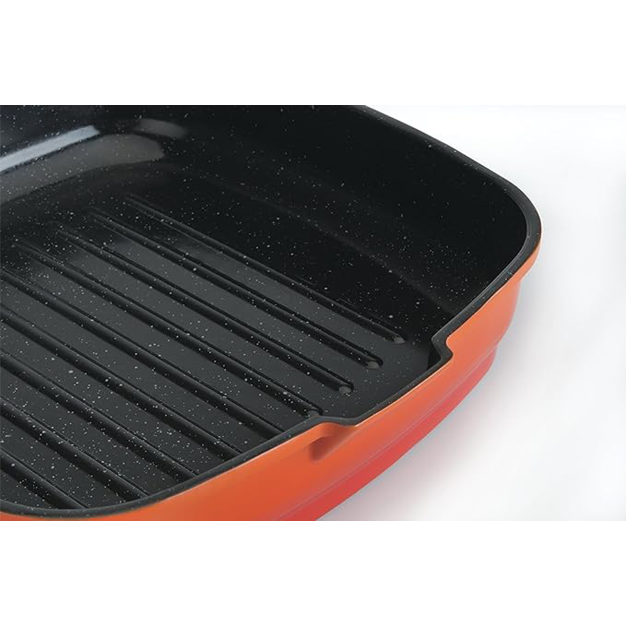Berghoff virgo poêle à griller poignée amovible 28cm