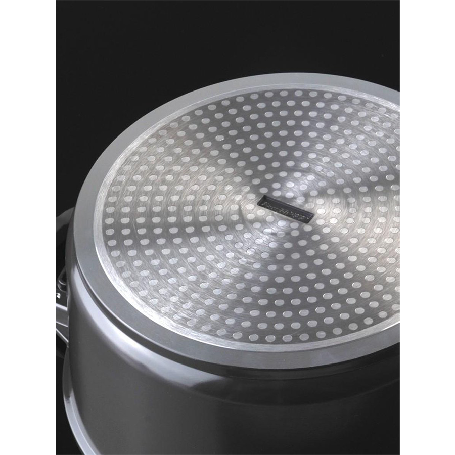 Berghoff virgo marmite avec couvercle noir ø16cm