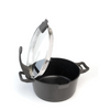 Berghoff virgo marmite avec couvercle noir ø16cm