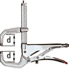 Bessey pince c-grip grzc 110 80 - grzc
