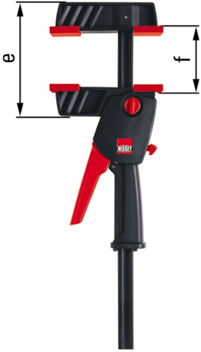 Bessey duo collier de serrage duo 160 85 - duo168