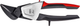Ciseaux idéaux Bessey erdi 230 mm gauche - d39assl