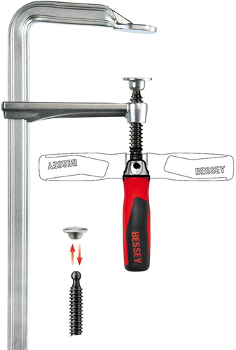 Pince Bessey | tout en acier | 250 120 mm | poignée pliante - gz25kg