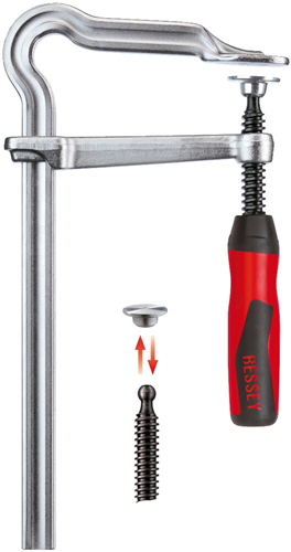 Bessey pince oméga gmz-2k 160 80 - gm16z2k