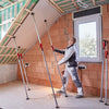 Support de plafond Bessey | 250 cm | avec poignée de pompe - ste250