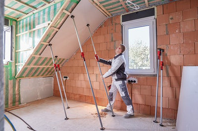 Support de plafond Bessey | 250 cm | avec poignée de pompe - ste250
