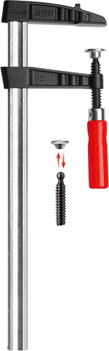 Pince robuste Bessey avec supports en fonte tgk 600 120 - tgk60