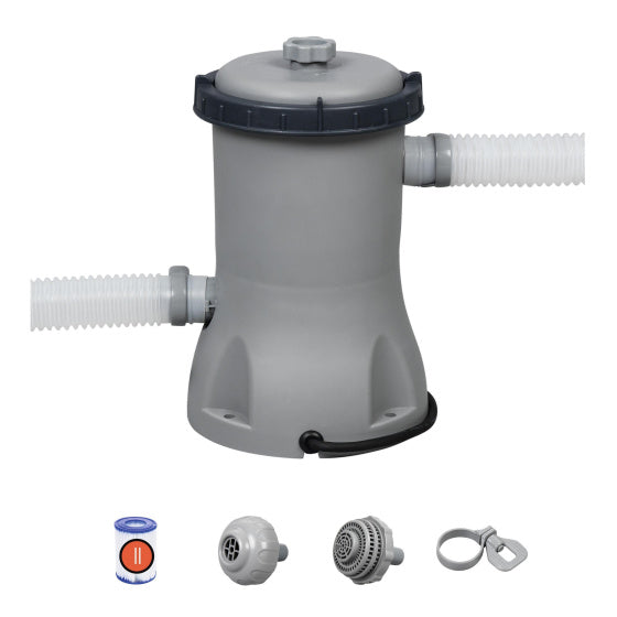 Pompe de filtre à cartride Bestway 1,2 m³ U 12V Gray