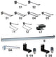 Crochet de suspension Beta 6888s2 - 068880012