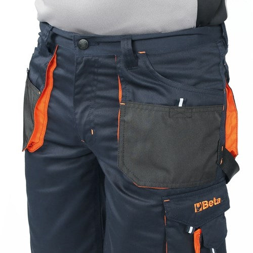 Beta 7861b l travail bermudes | bleu - 078610703