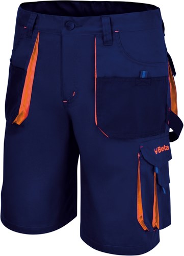 Beta 7861b l travail bermudes | bleu - 078610703