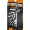 Beta Sift Keys Set 6 pièces Allen T-Model