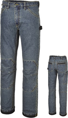 Jean de travail Beta en coton denim stretch coupe slim 7526 xs - 075260046