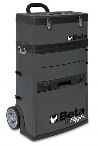 Chariot Beta c41h, deux pièces gris - 041000010